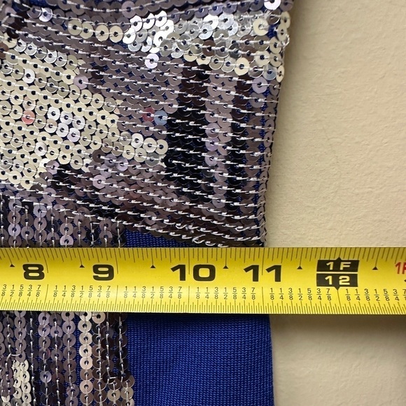 Bebe Blue Mini Dress - Picture 10 of 14